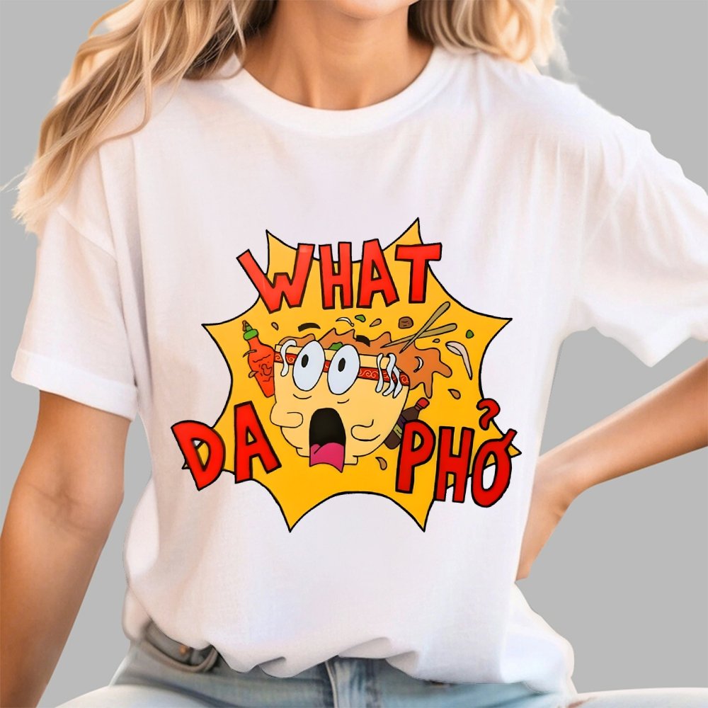 What Da Pho？Funny Geek T-Shirt