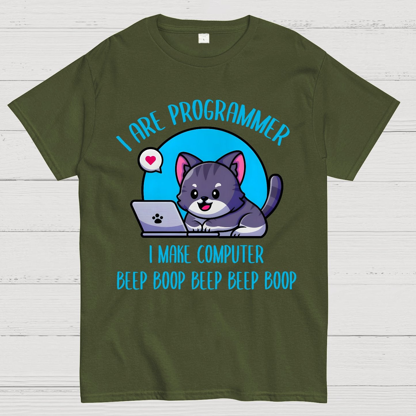 I Are Programmer I Make Computer Beep Geek T-Shirt