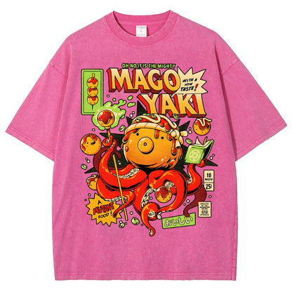 Magoyaki Vintage Distressed T-shirt
