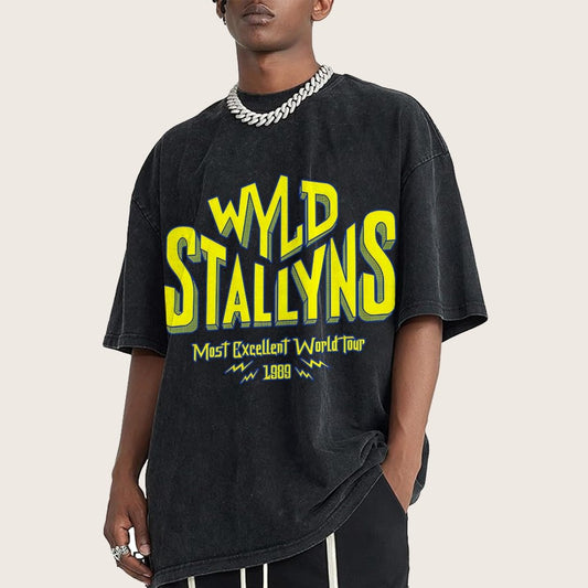 Wyld Stallyns Vintage Distressed T-shirt