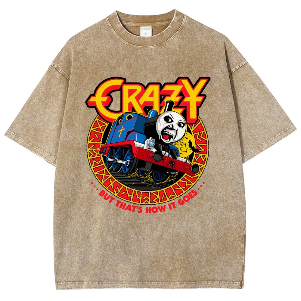 Crazy Tom Vintage Distressed T-shirt