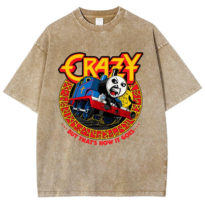 Crazy Tom Vintage Distressed T-shirt