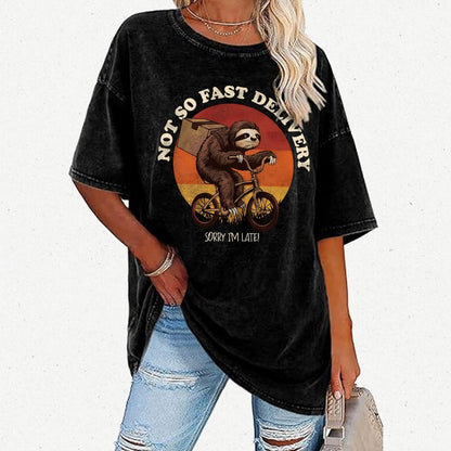 Not So Express Delivery Vintage Distressed T-shirt