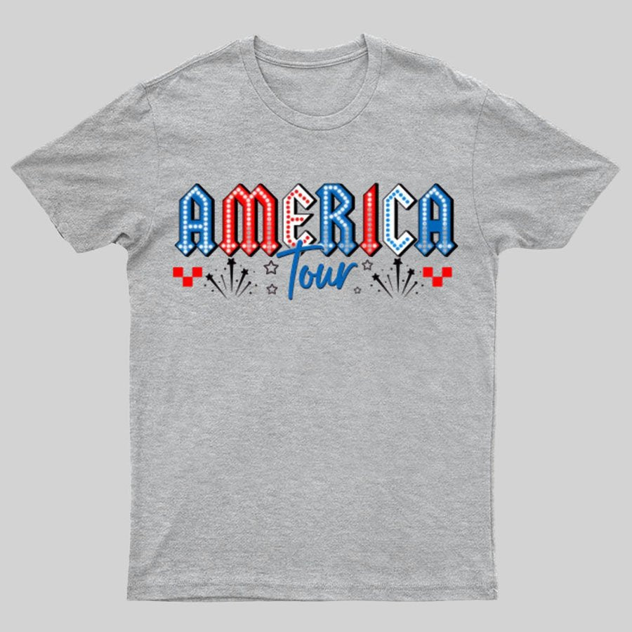 Retro America Tour 1776 Funny T-Shirt Gift