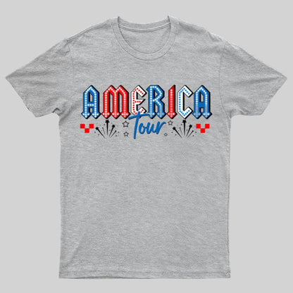 Retro America Tour 1776 Funny T-Shirt Gift
