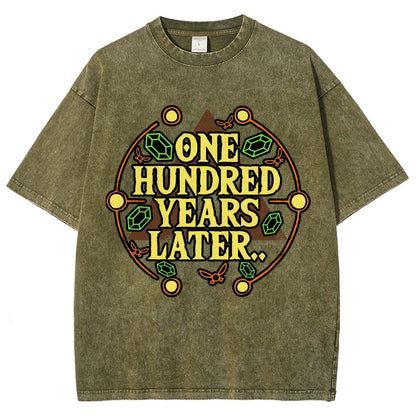 One Hundred Years Later Vintage Distressed T-shirt