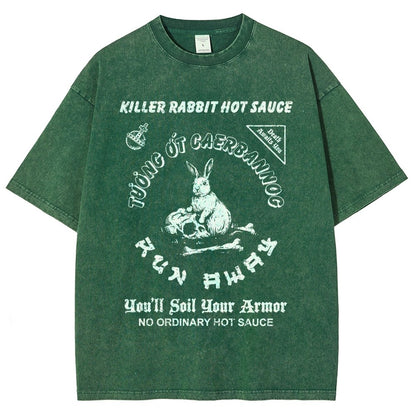 Killer Rabbit Hot Sauce Vintage Distressed T-shirt
