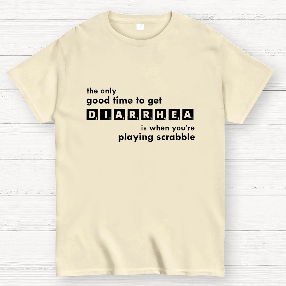 Scrabble Diarrhea Geek T-Shirt