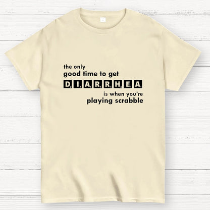 Scrabble Diarrhea Geek T-Shirt