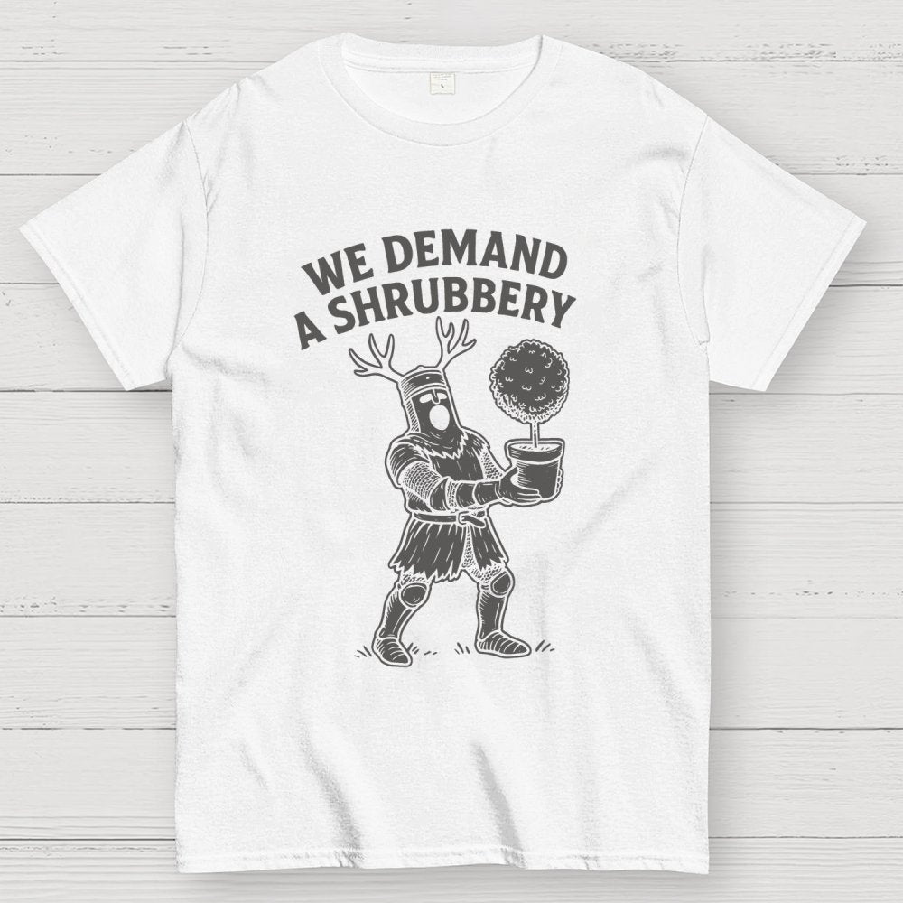 Funny Shrubbery Geek T-Shirt