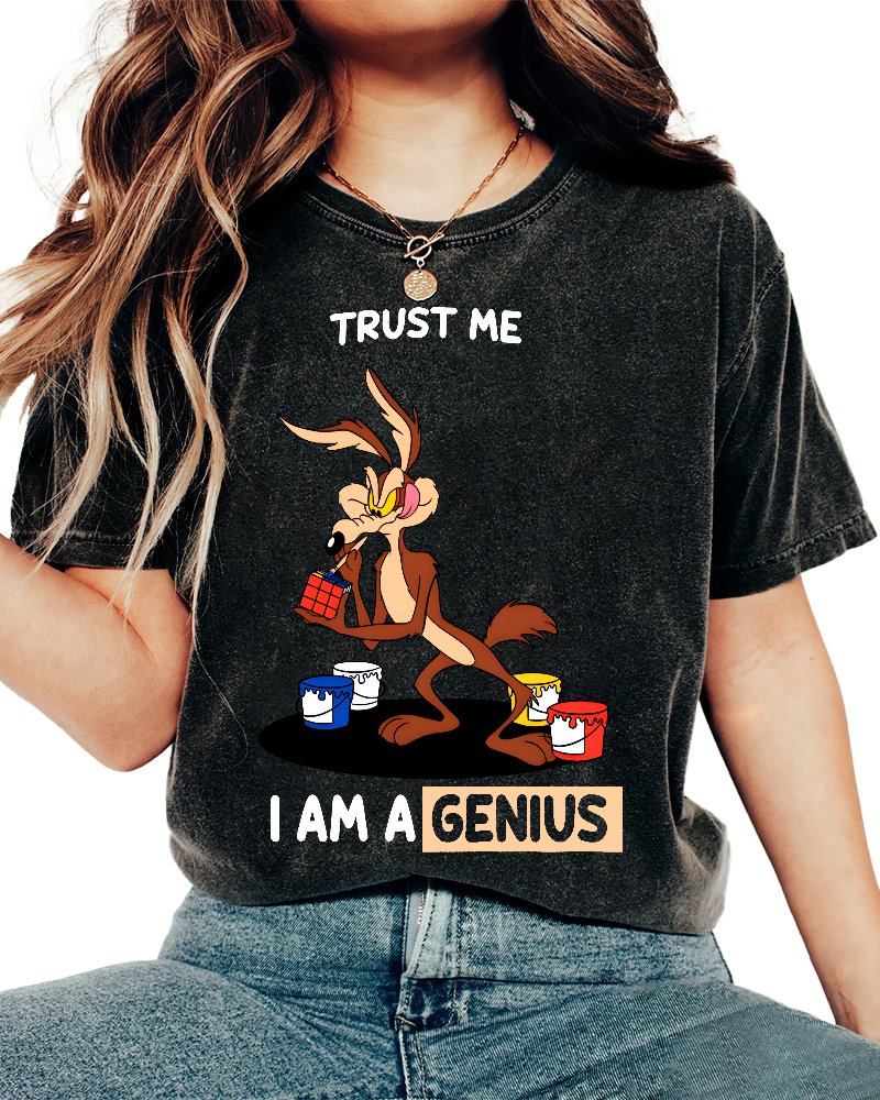 Trust Me I'm A Genius Vintage Distressed T-shirt