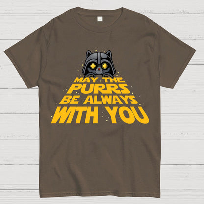 May The Purrs Be With You Geek T-Shirt