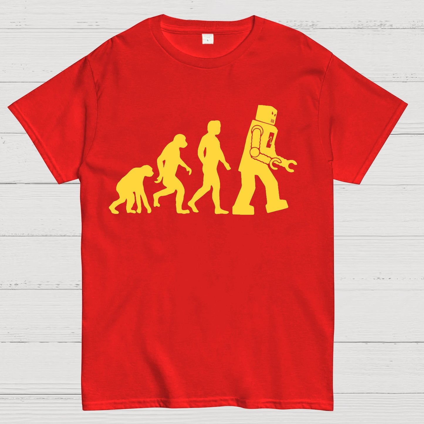 From Ape To Robot Geek T-Shirt