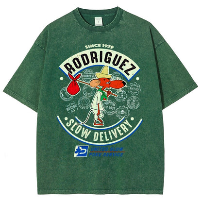 Slowpoke Delivery Service Vintage Distressed T-shirt