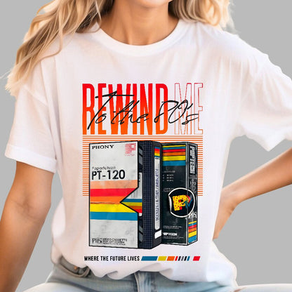 Rewind Me to The 80's Geek T-Shirt