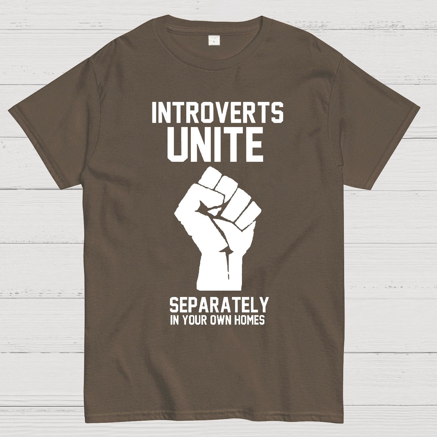 Introverts Unite Nerd Geek T-Shirt