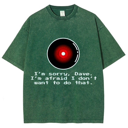 An Introvert's Odyssey I‘m sorry dave Vintage Distressed T-shirt