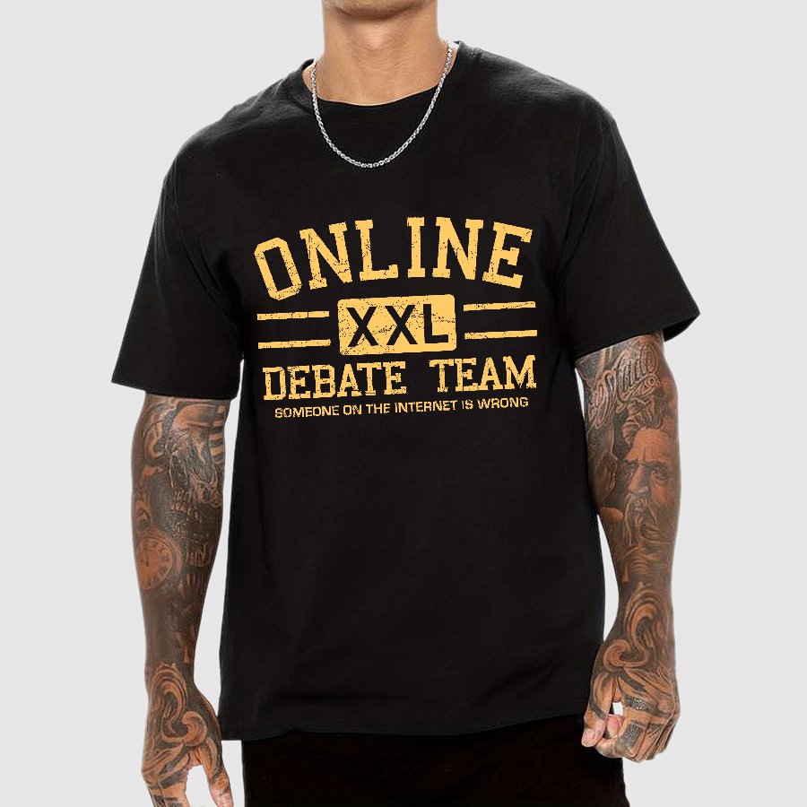 Online Debate Team Geek T-Shirt