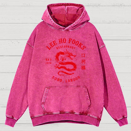 Lee Ho Fook Vintage Distressed Hoodie