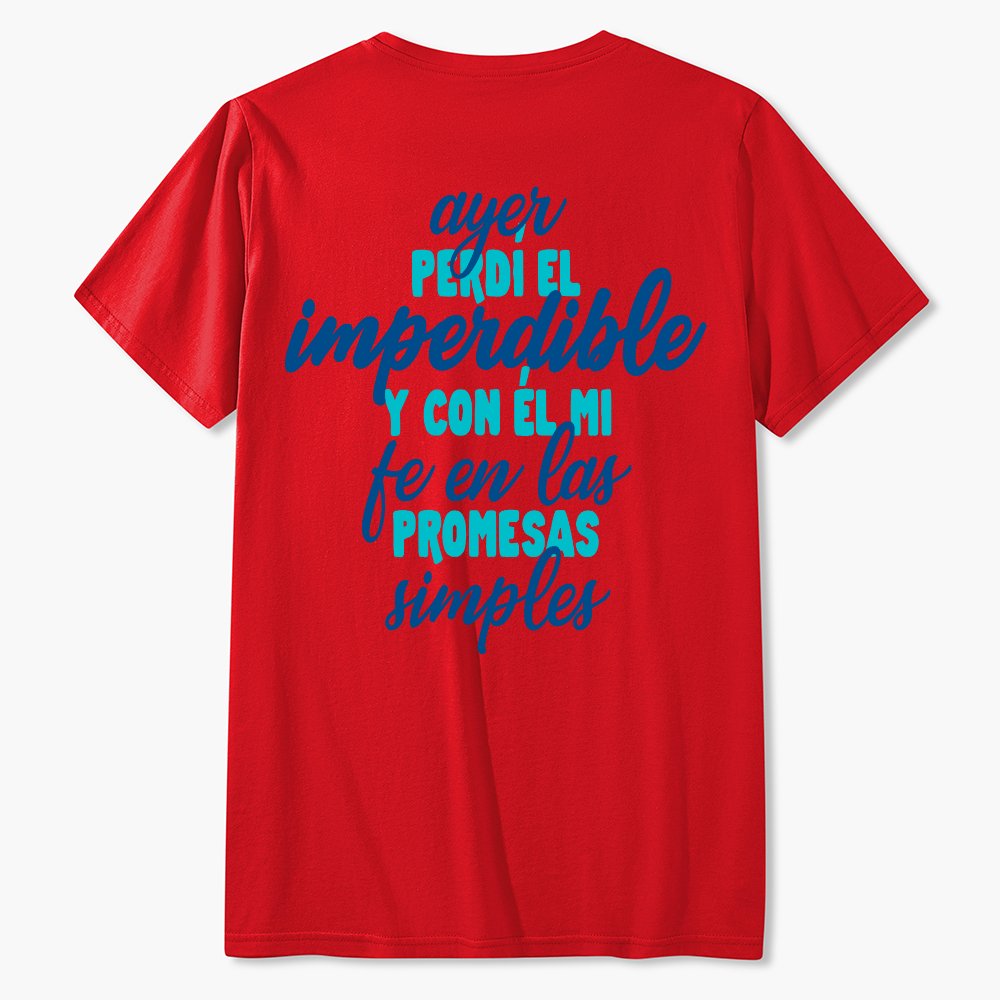 Perdí el imperdible Double-sided printing Geek T-Shirt