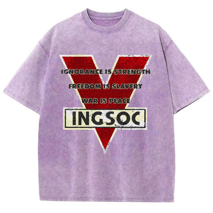 Ignorance Is Strength Tri Blend Vintage Distressed T-shirt