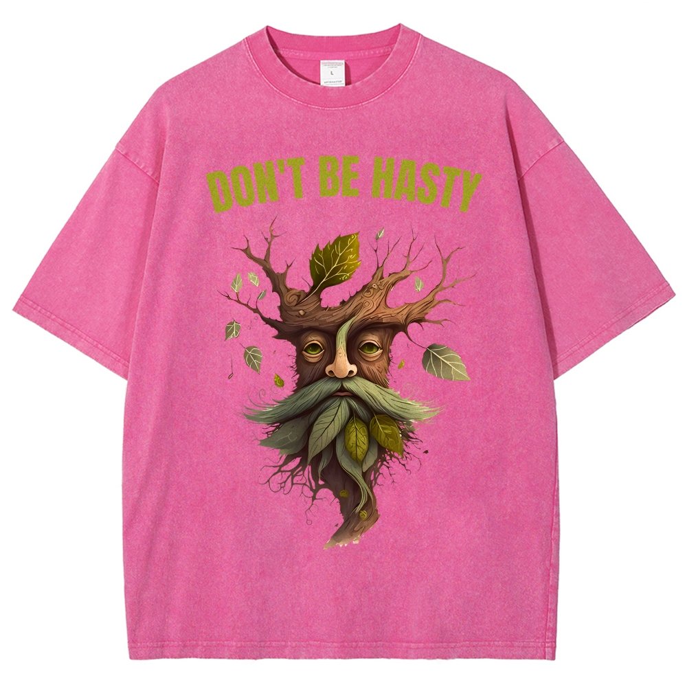 Dont be Hasty - Fantasy Vintage Distressed T-shirt