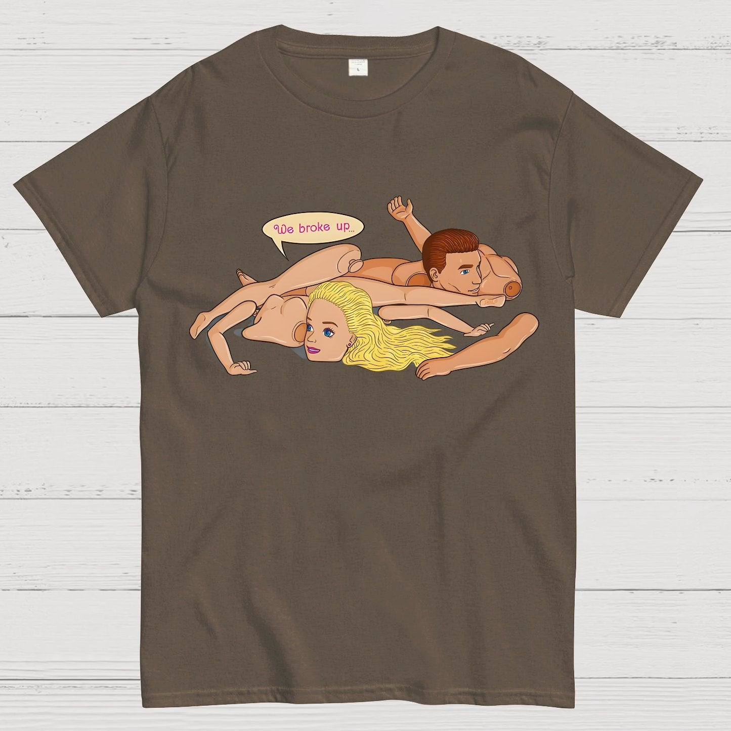 We Broke Up The Break up Funny Geek T-Shirt