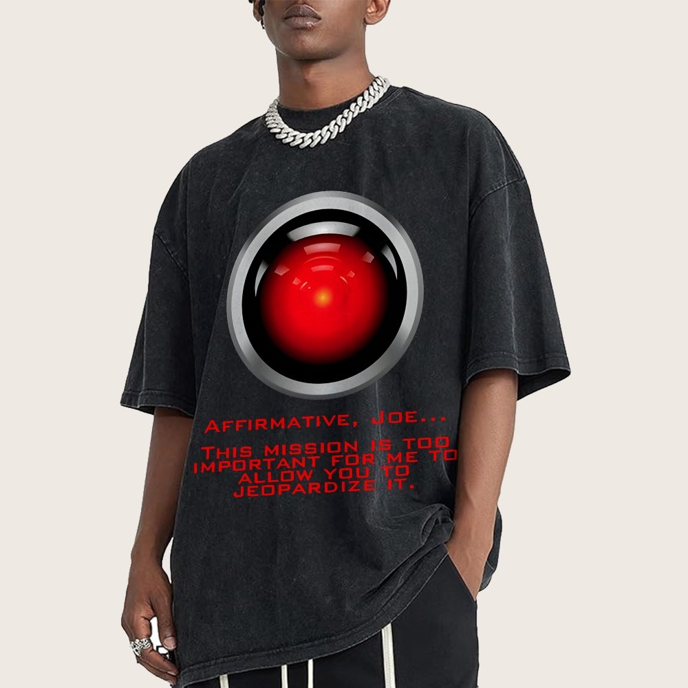 This mission is too important for me to allow you to jeopardize it Vintage Distressed T-shirt