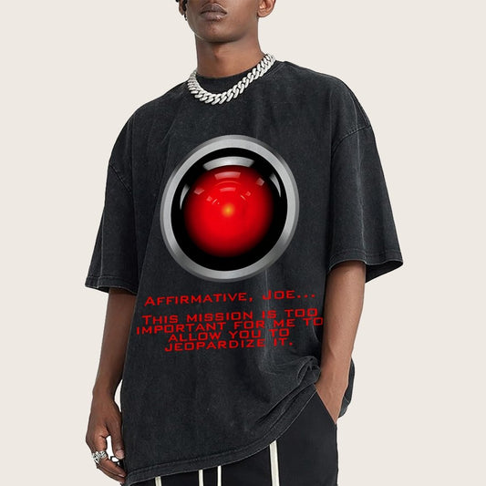 This mission is too important for me to allow you to jeopardize it Vintage Distressed T-shirt