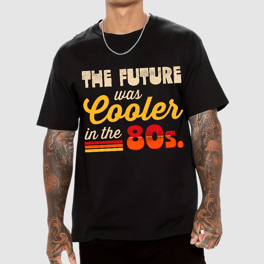 The Future Was Cooler In The Past Geek T-Shirt