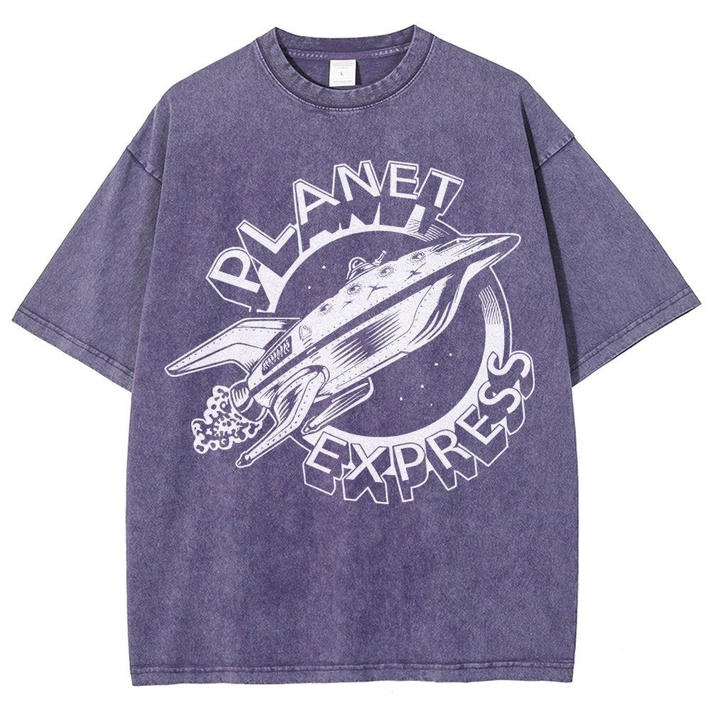Cosmic Express Vintage Distressed T-shirt