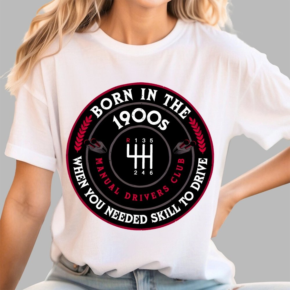 Manual Drivers Club Geek T-Shirt