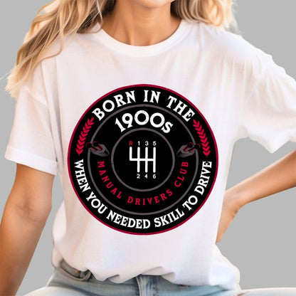 Manual Drivers Club Geek T-Shirt
