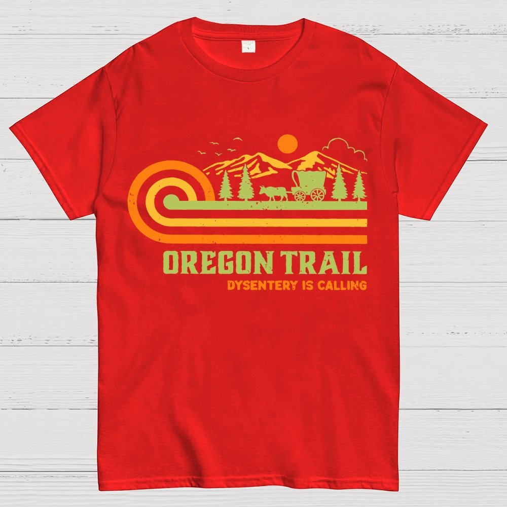Vintage Oregon Trail Geek T-Shirt