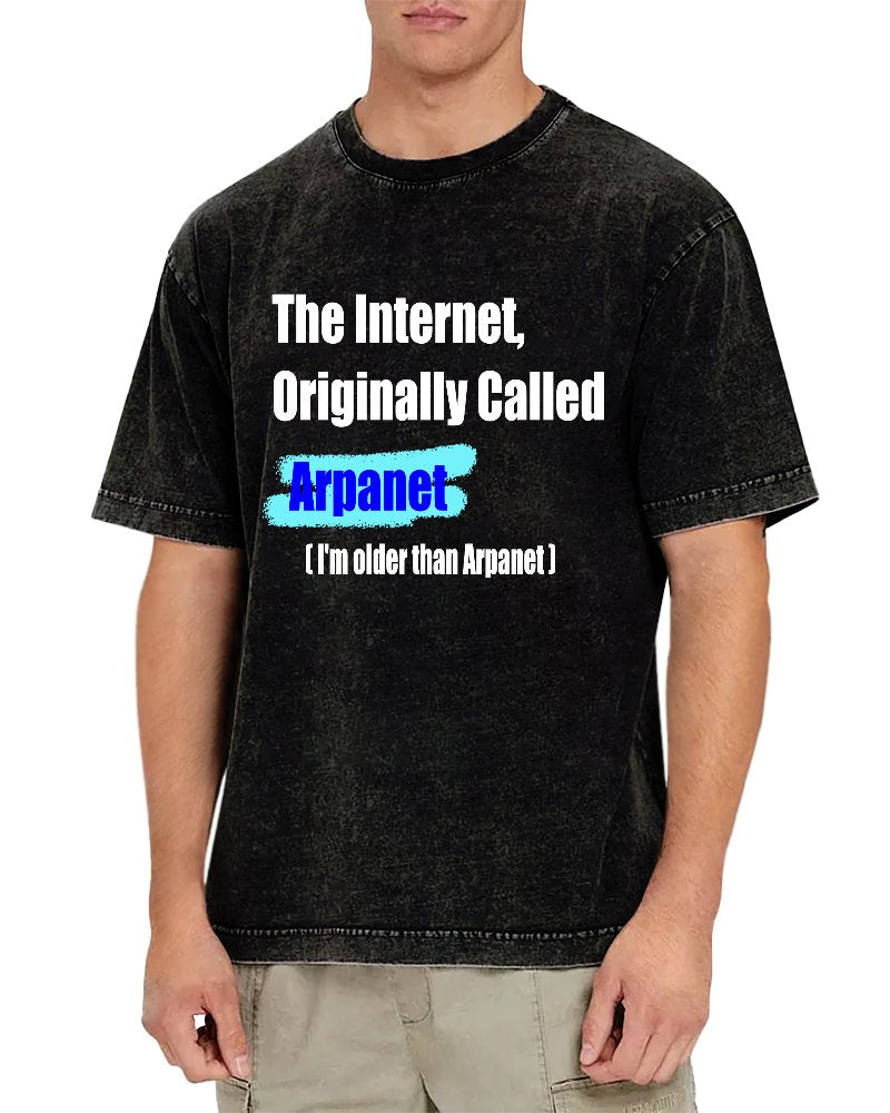 The Internet, Originally Called Arpanet Vintage Distressed T-shirt