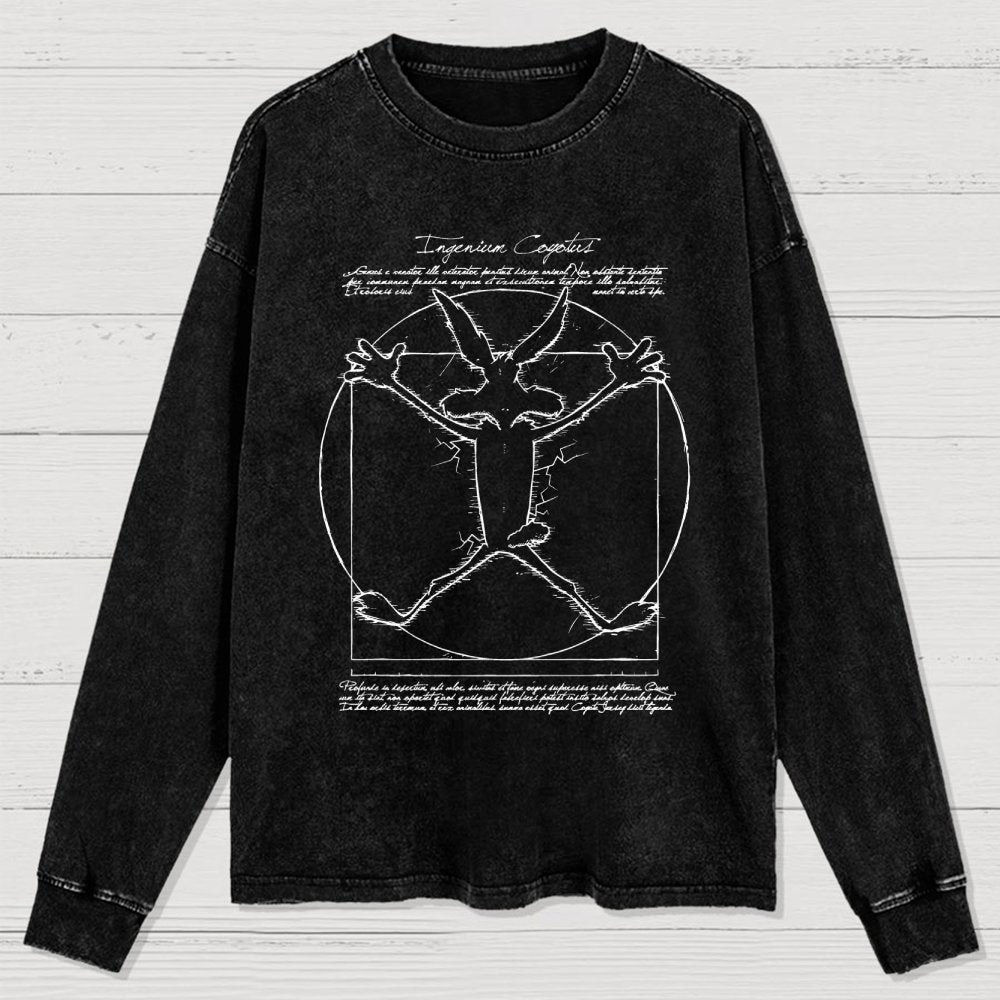 Coyotus Washed Long Sleeve Tee