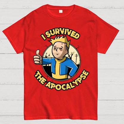 I Survived Sarcasm Funny Geek T-Shirt