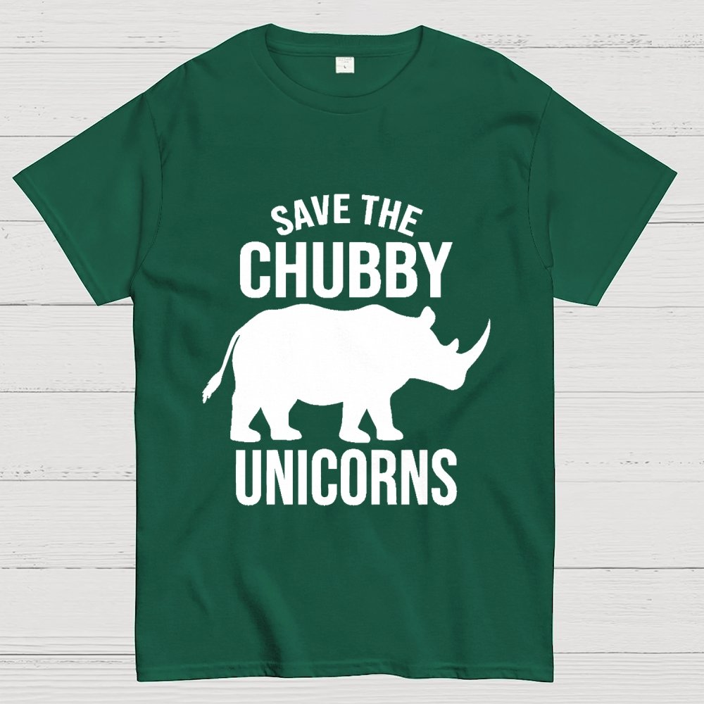 Save The Chubby Unicorns Geek T-Shirt