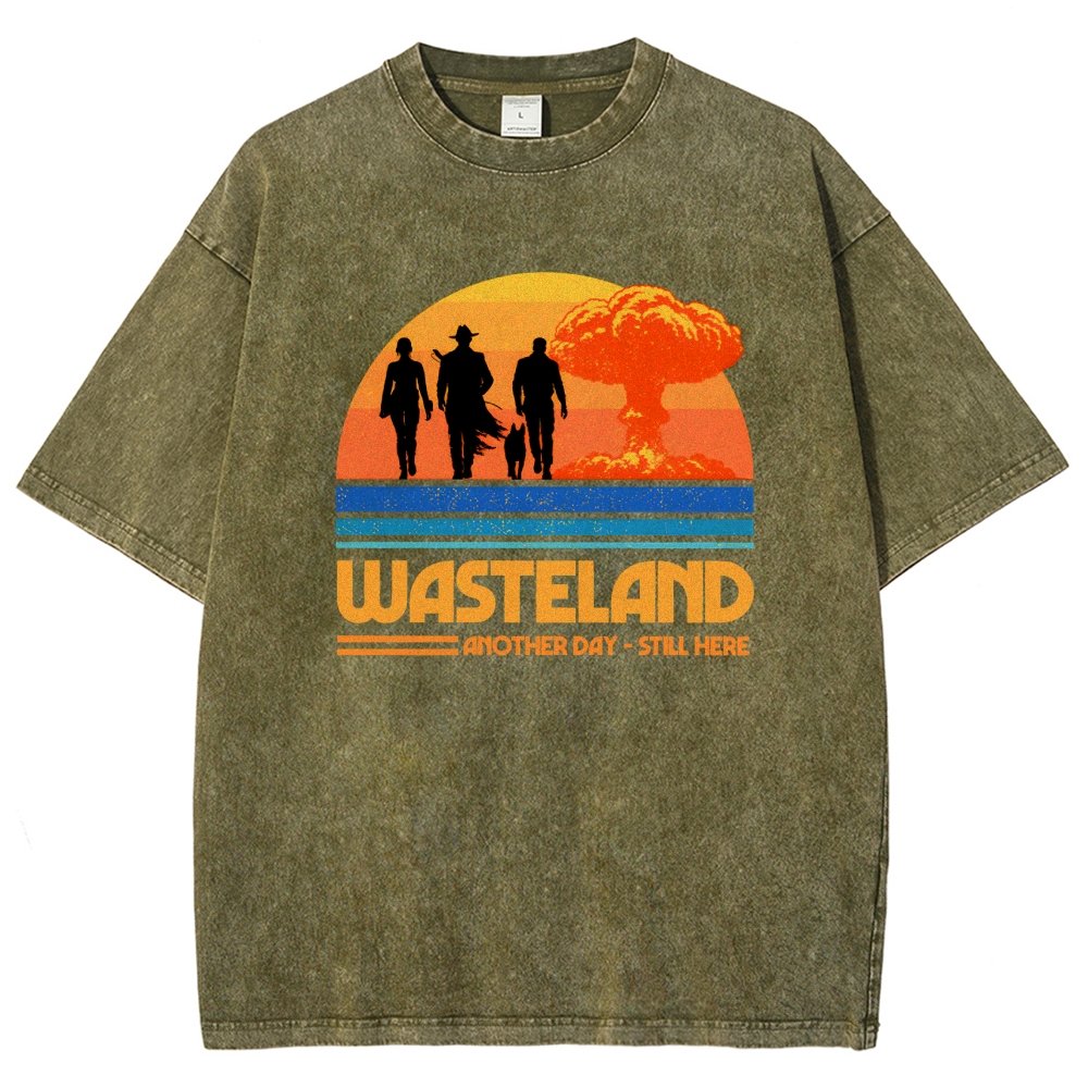 Wasteland Survivors Vintage Distressed T-shirt
