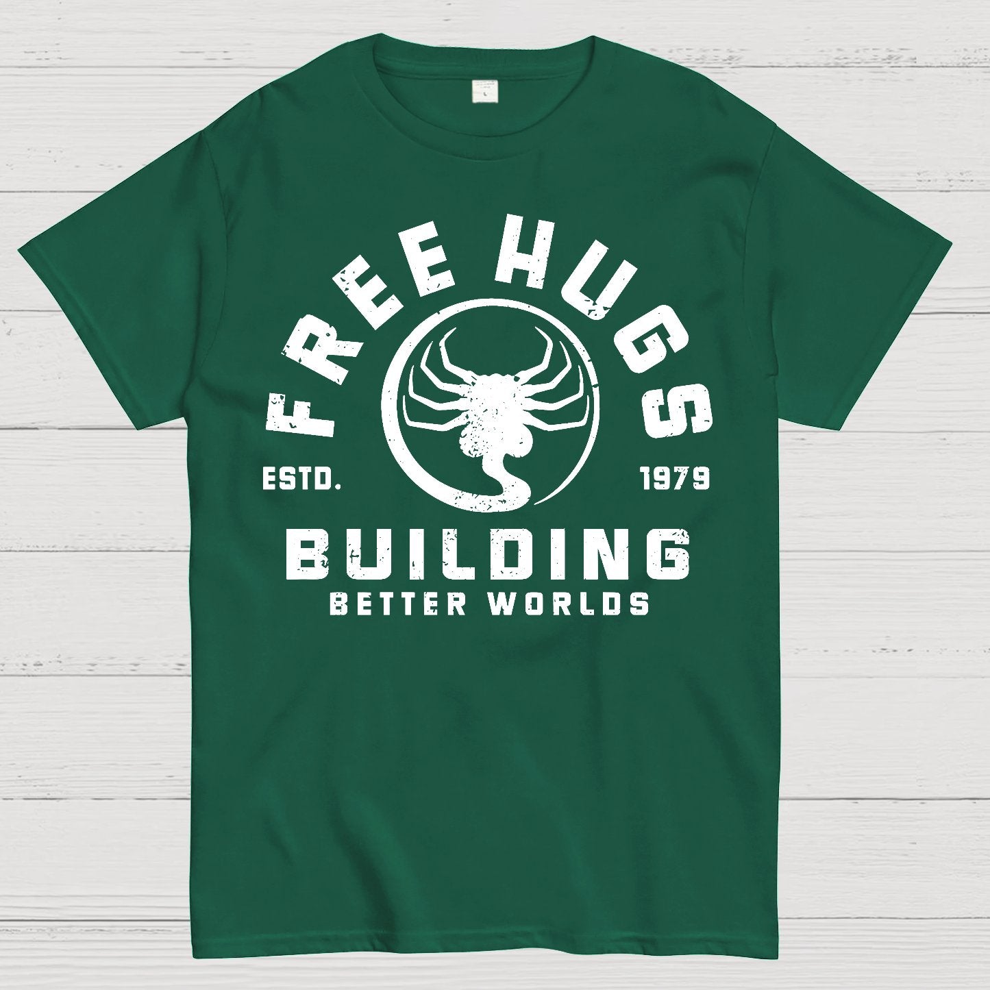 Slobbery Hug Geek T-Shirt