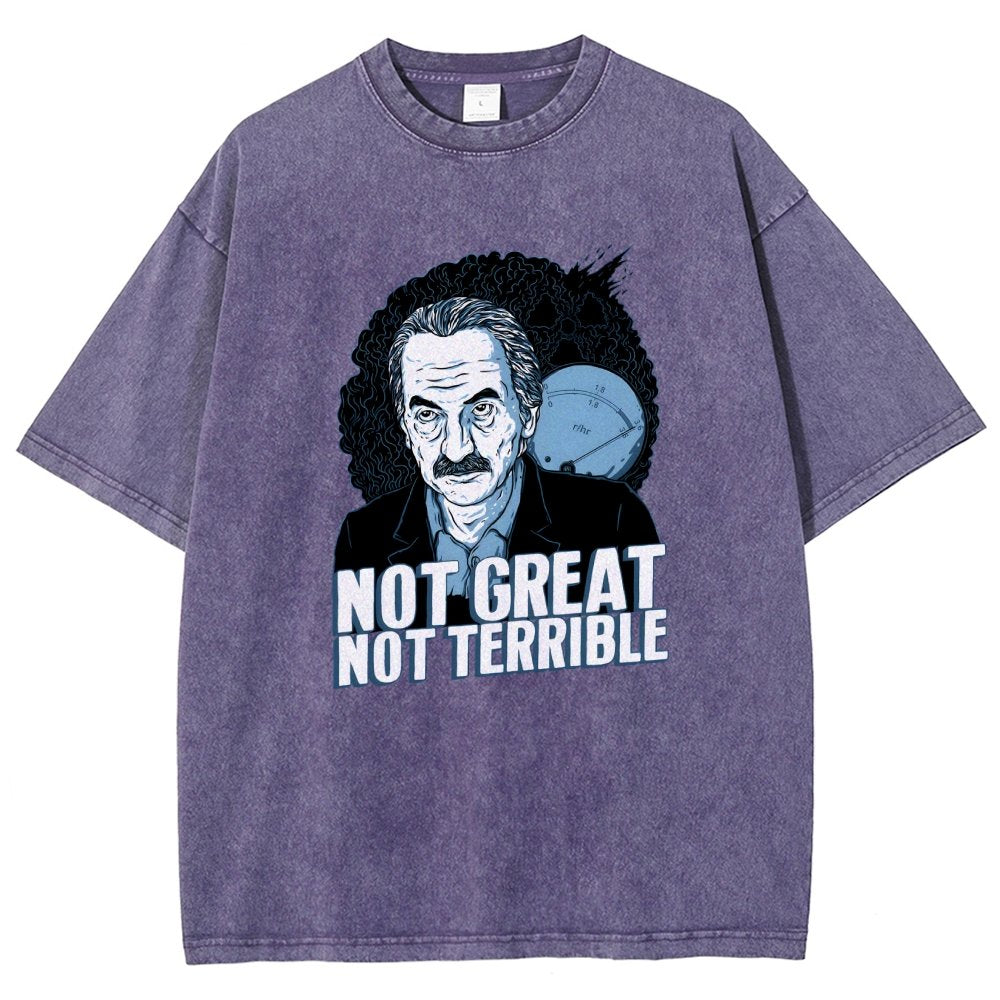 Not Great Not Terrible Vintage Distressed T-shirt