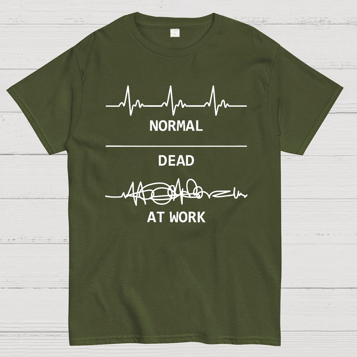 Normal Dead At Work Geeky T-Shirt