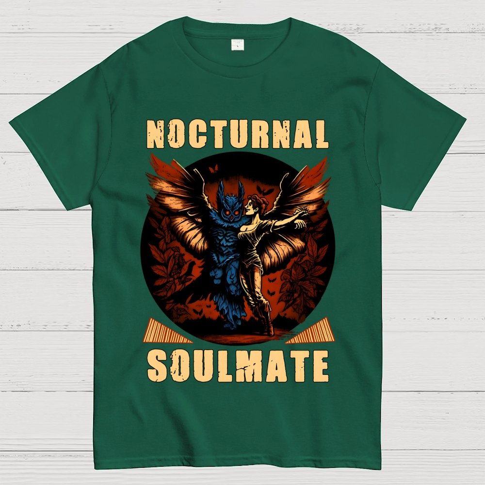 Mothman nocturnal soulmate Unisex Geek T-Shirt