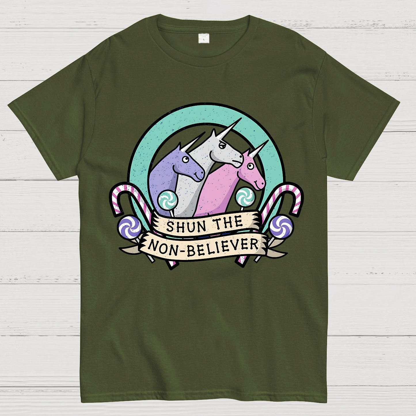 Shun the Non-Believer Geek T-Shirt