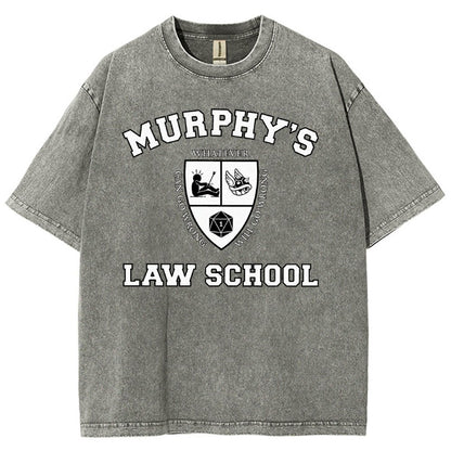 Murphy's Law School - Class of 2025 Vintage Distressed T-shirt