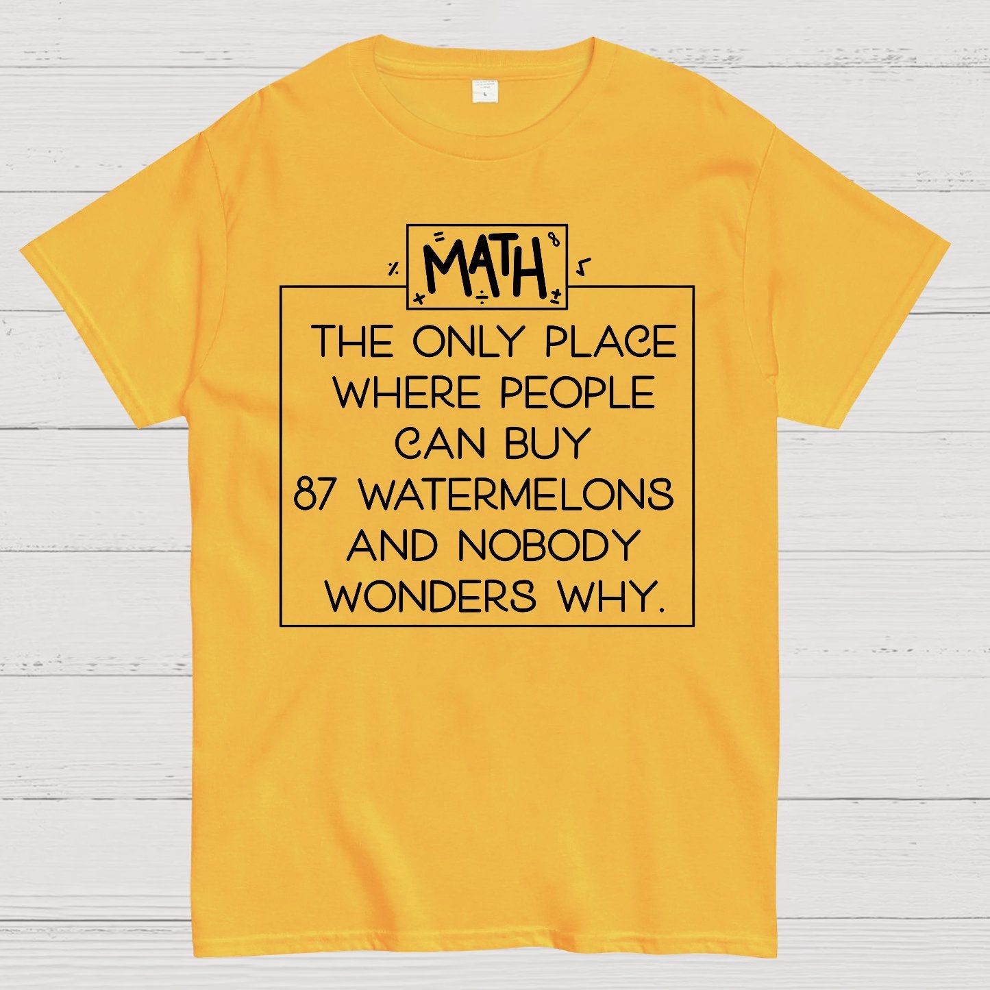 Mathematics - Interesting Sayings Geek T-Shirt