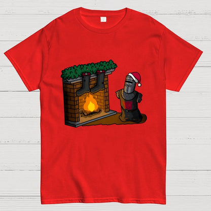 Black Knight Christmas Geek T-Shirt