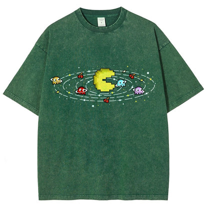 Ghost Orbit Vintage Distressed T-shirt