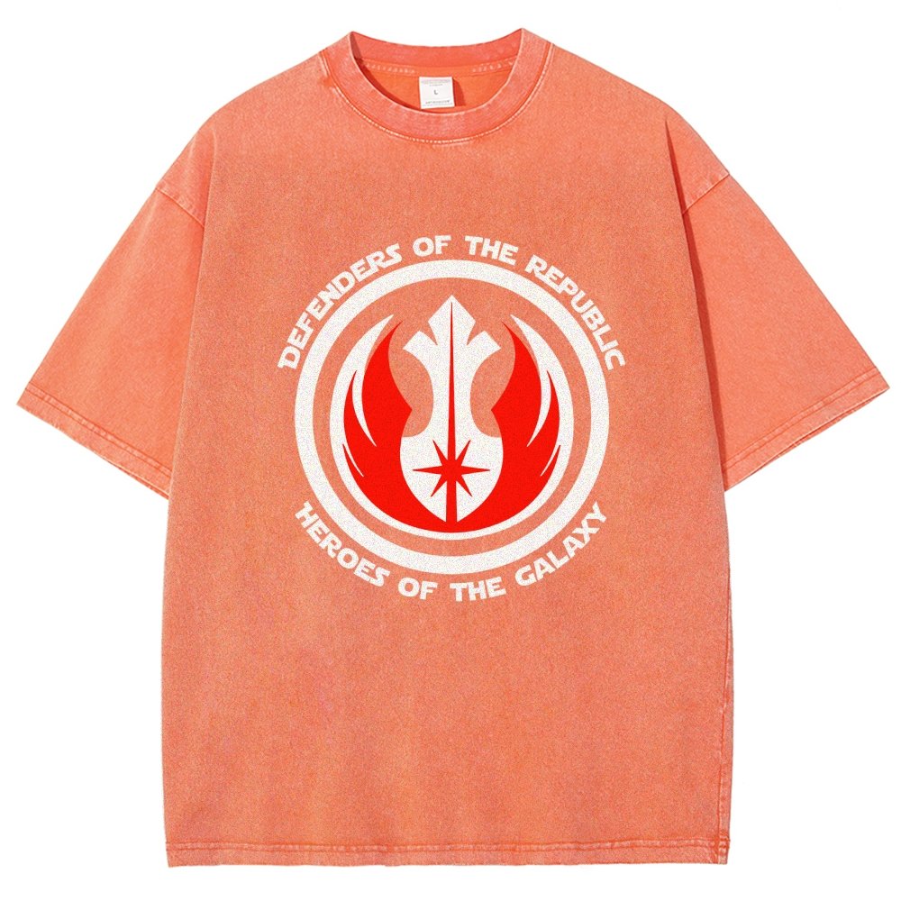 Protectors Of The Realm Heroes Of The Cosmos Vintage Distressed T-shirt
