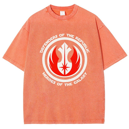 Protectors Of The Realm Heroes Of The Cosmos Vintage Distressed T-shirt